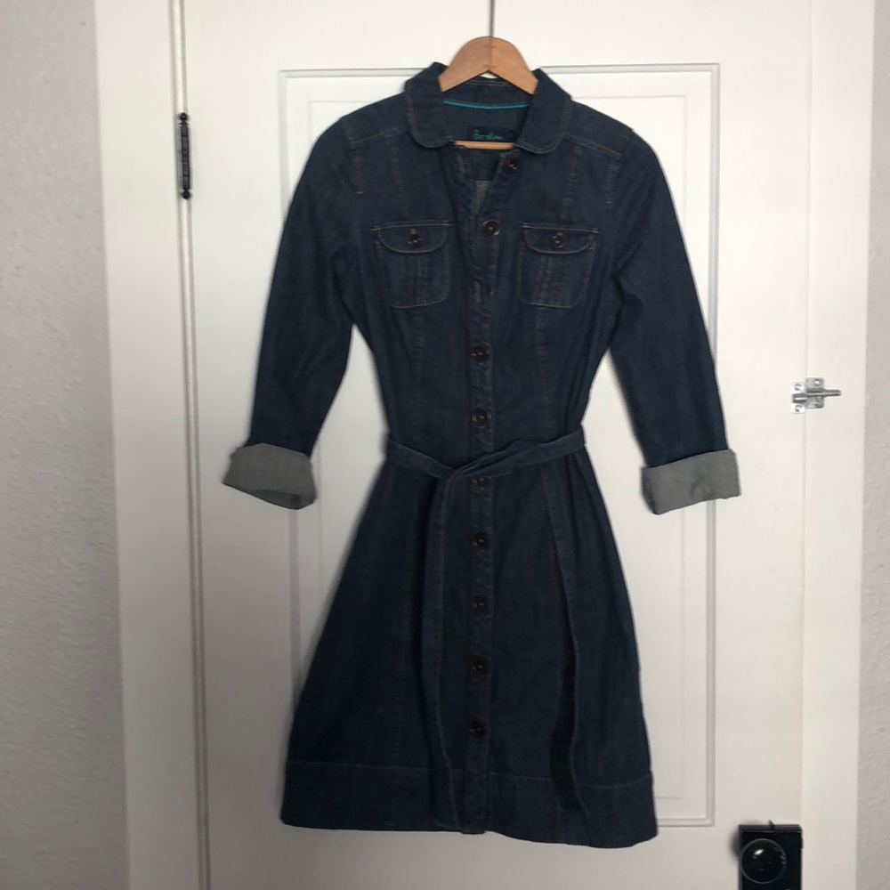 Boden denim dress